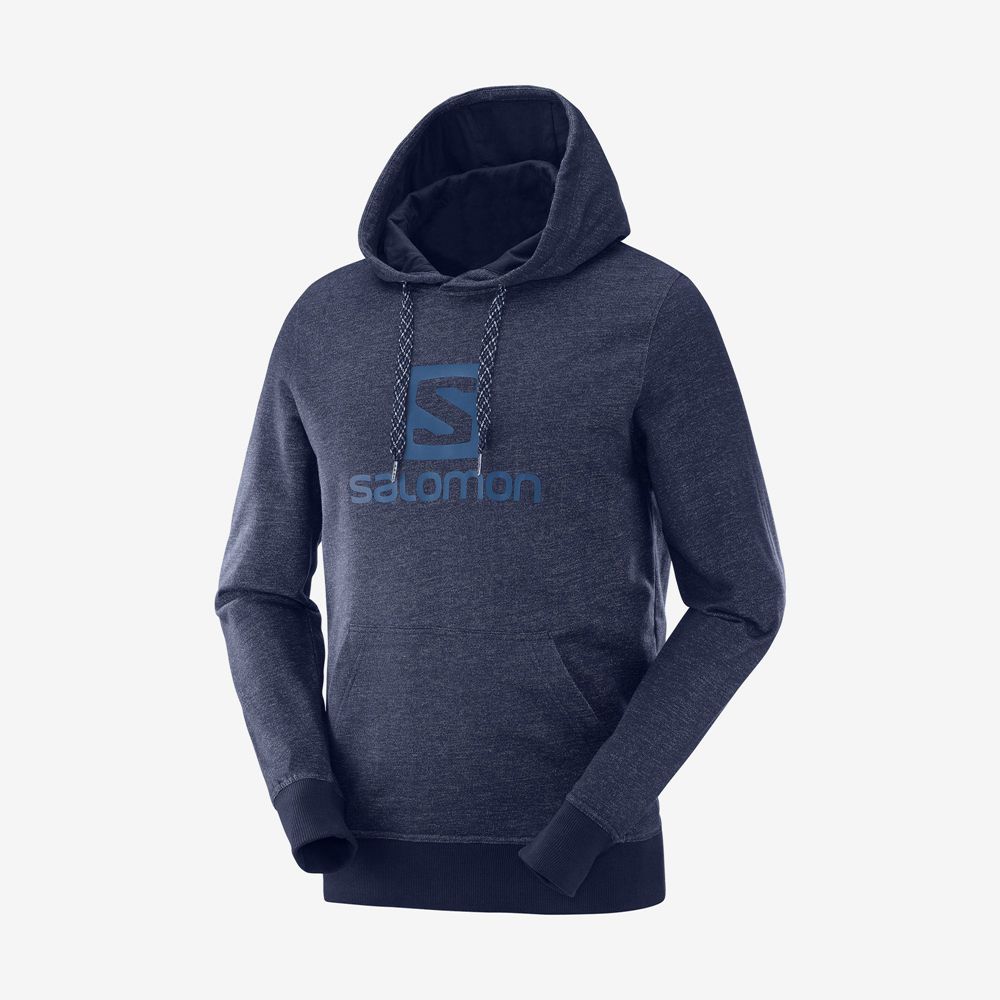 Salomon Mellemlag Herre Mørkeblå - SHIFT HOODIE M (CGXNZ-2698)